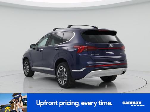 Blue 2021 Hyundai SANTA FE Calligraphy