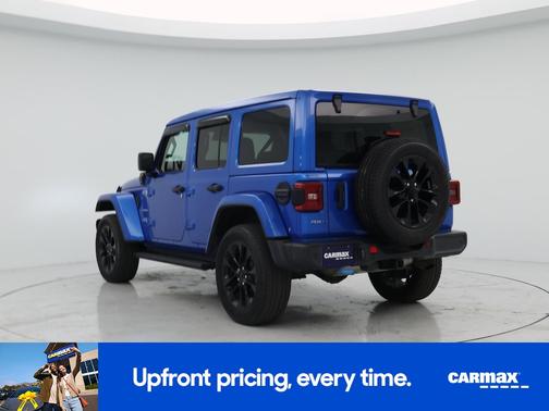 Blue 2022 Jeep Wrangler Unlimited 4xe Unlimited Sahara