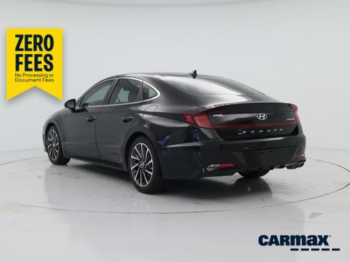 Black 2023 Hyundai SONATA Limited