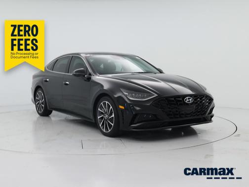 Black 2023 Hyundai SONATA Limited