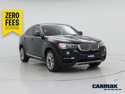 Black 2018 BMW X4 XDrive28i