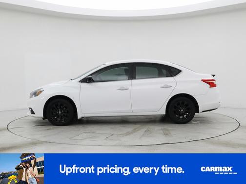 White 2018 Nissan Sentra S