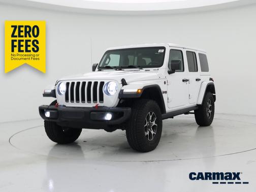 White 2018 Jeep Wrangler All-New Unlimited Rubicon