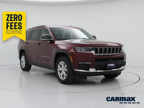 Burgundy 2021 Jeep Grand Cherokee L Limited