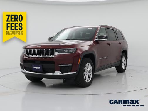 Burgundy 2021 Jeep Grand Cherokee L Limited
