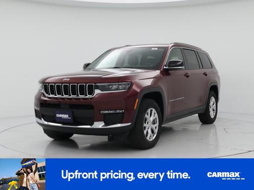 Burgundy 2021 Jeep Grand Cherokee L Limited