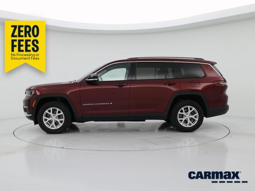 Burgundy 2021 Jeep Grand Cherokee L Limited