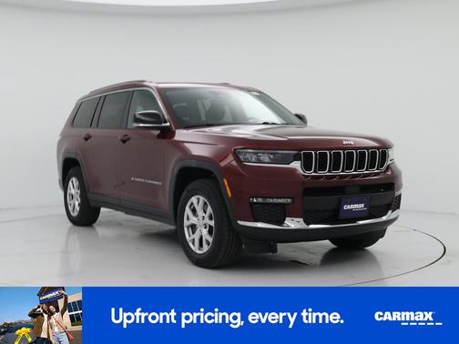 Burgundy 2021 Jeep Grand Cherokee L Limited