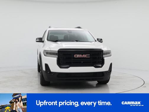 White 2021 GMC Acadia SLT