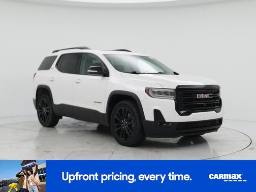 White 2021 GMC Acadia SLT
