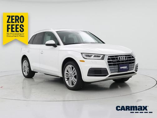 White 2018 Audi Q5 Premium Plus