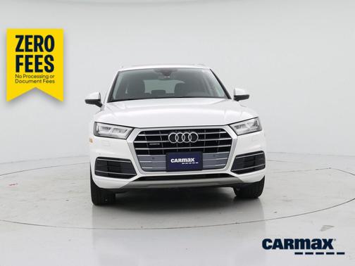 White 2018 Audi Q5 Premium Plus