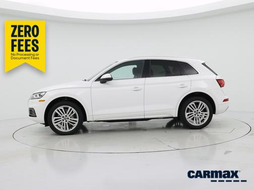 White 2018 Audi Q5 Premium Plus