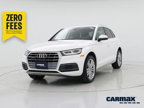 White 2018 Audi Q5 Premium Plus