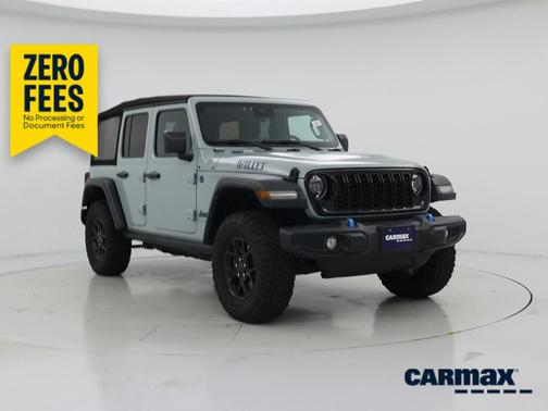 Green 2024 Jeep Wrangler 4xe Willy's