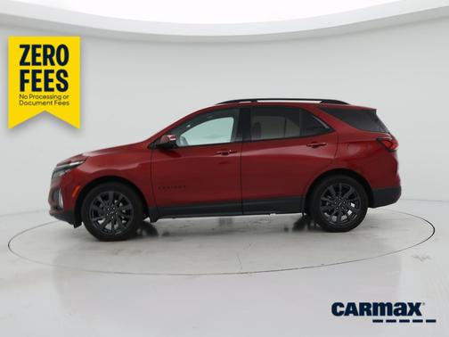 Red 2024 Chevrolet Equinox RS