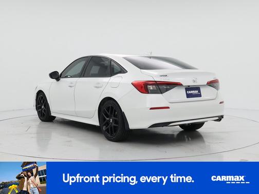 White 2022 Honda Civic Sport