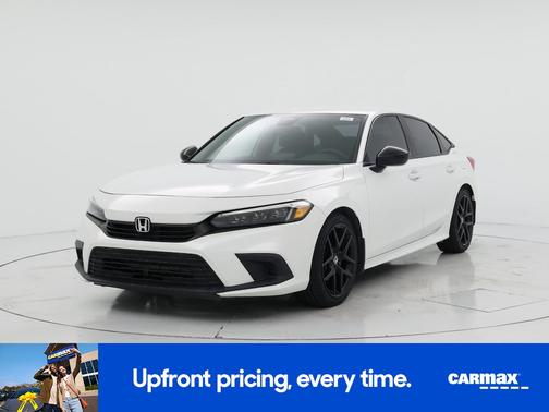 White 2022 Honda Civic Sport