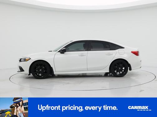 White 2022 Honda Civic Sport
