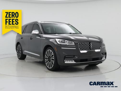 Gray 2022 Lincoln Aviator Black Label