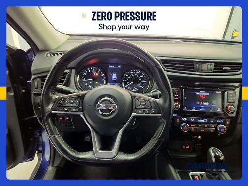 Blue 2019 Nissan Rogue SV