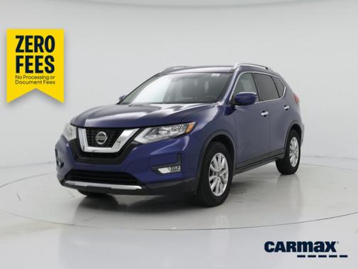 Blue 2019 Nissan Rogue SV
