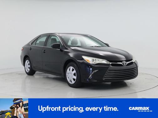 Black 2017 Toyota Camry LE