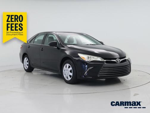 Black 2017 Toyota Camry LE