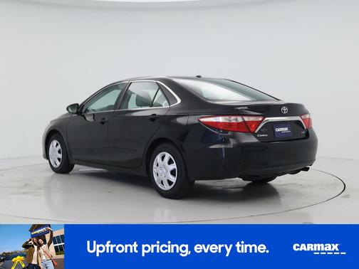 Black 2017 Toyota Camry LE
