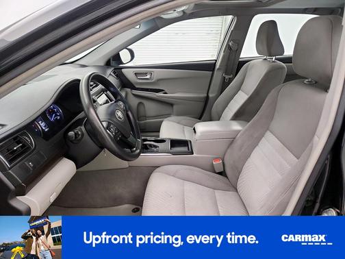 Black 2017 Toyota Camry LE