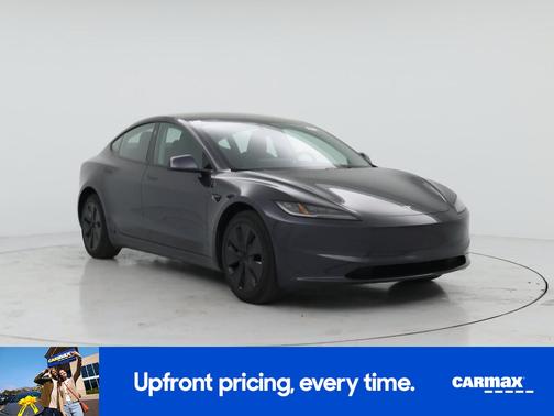 Gray 2025 Tesla Model 3 Long Range