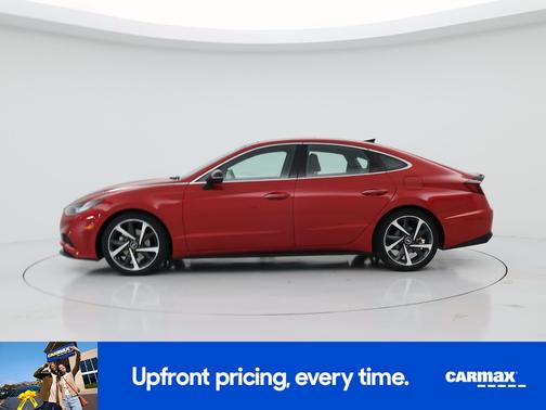 Red 2021 Hyundai SONATA SEL Plus