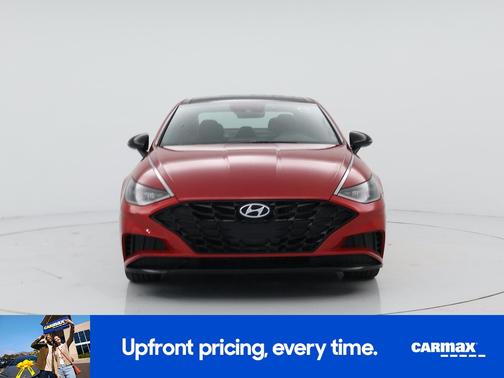 Red 2021 Hyundai SONATA SEL Plus