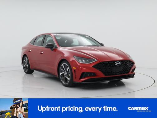 Red 2021 Hyundai SONATA SEL Plus