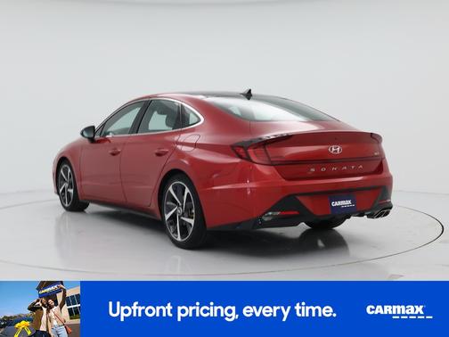 Red 2021 Hyundai SONATA SEL Plus