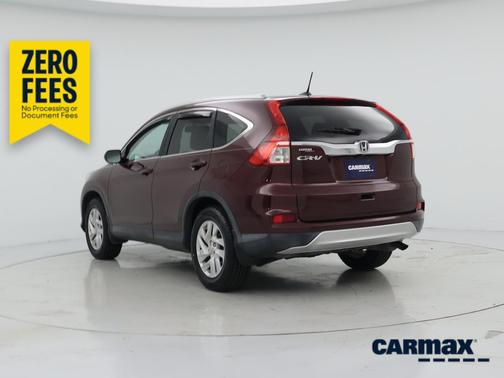 Burgundy 2015 Honda CR-V EX-L