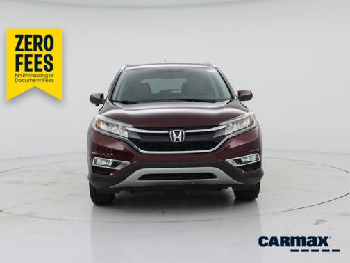 Burgundy 2015 Honda CR-V EX-L
