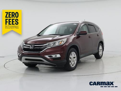 Burgundy 2015 Honda CR-V EX-L