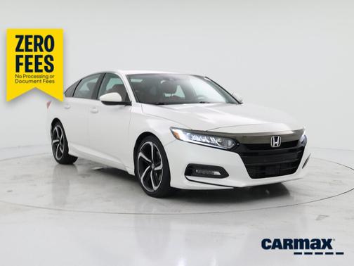 White 2020 Honda Accord Sport
