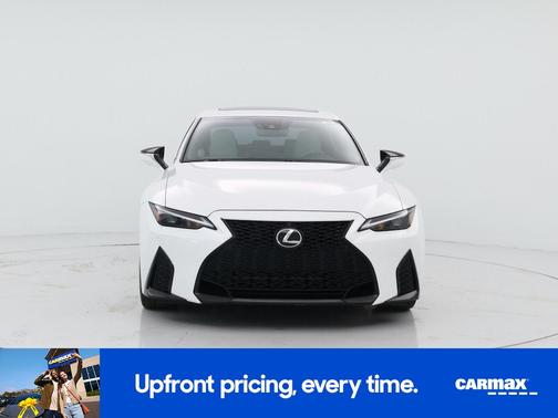 White 2022 Lexus IS 350 F-Sport