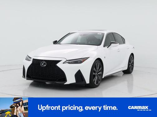 White 2022 Lexus IS 350 F-Sport