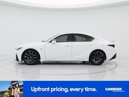 White 2022 Lexus IS 350 F-Sport