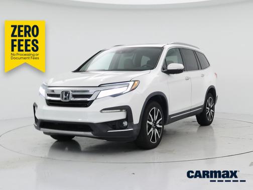 White 2021 Honda Pilot Touring