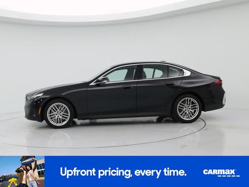 Black 2025 BMW 540 XI