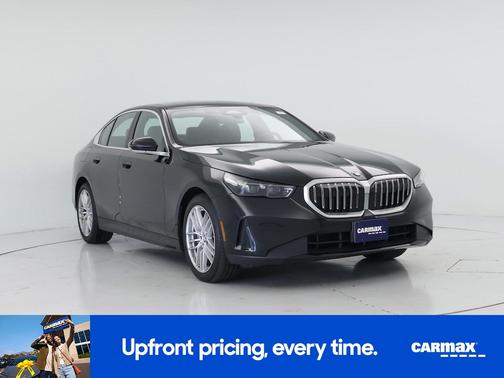 Black 2025 BMW 540 XI