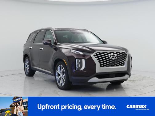 Burgundy 2021 Hyundai PALISADE SEL