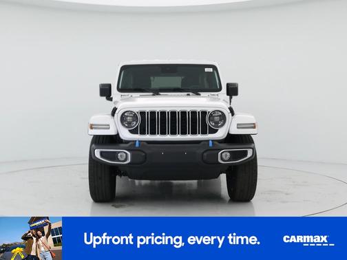 White 2024 Jeep Wrangler 4xe Sahara