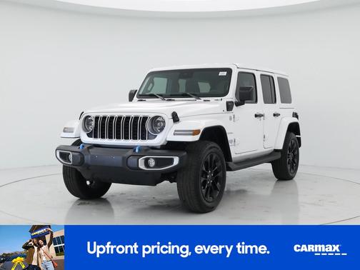 White 2024 Jeep Wrangler 4xe Sahara