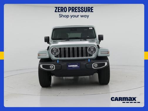 Green 2024 Jeep Wrangler 4xe Sahara