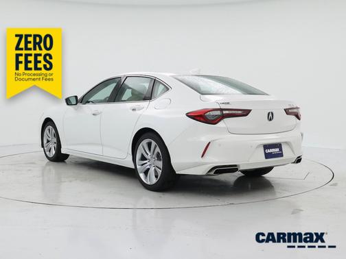 White 2023 Acura TLX Technology